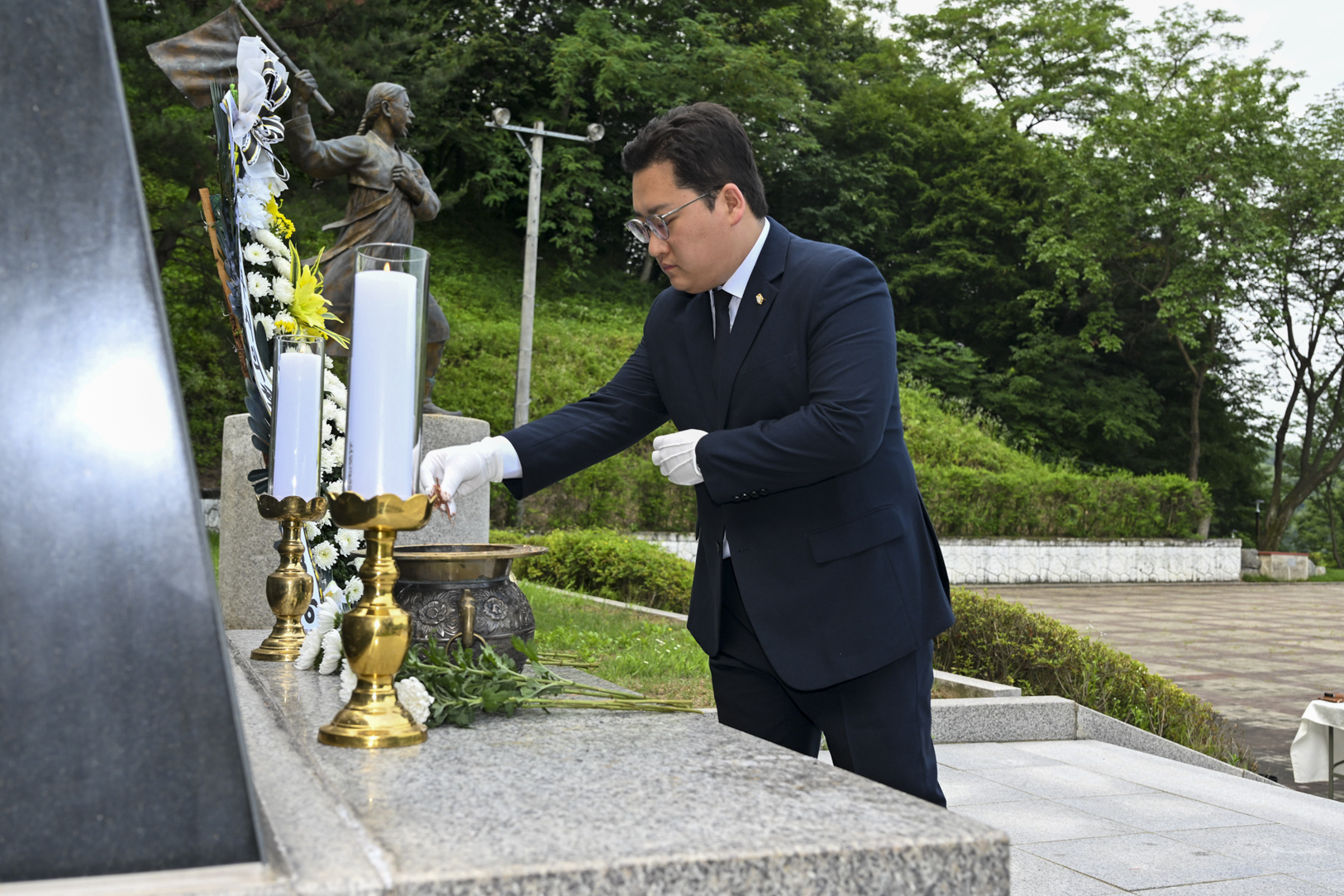 제10대 의정부시의회 현충탑 참배