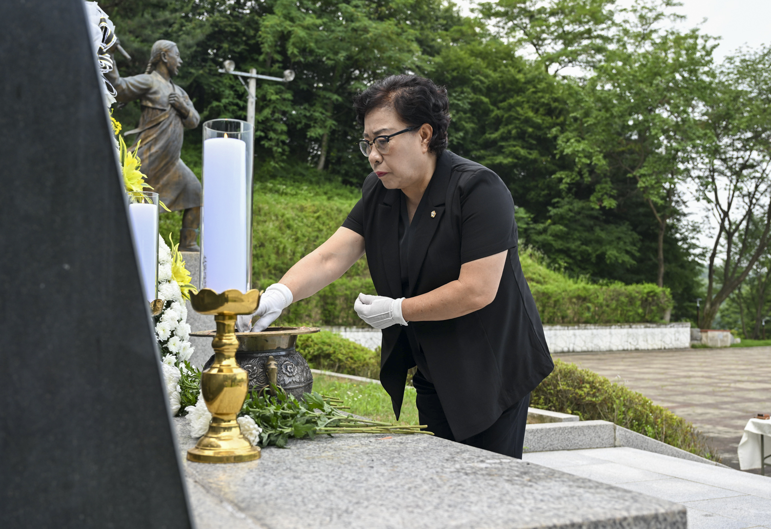 제10대 의정부시의회 현충탑 참배