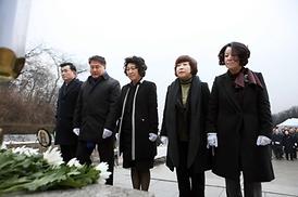 2017년 현충탑 참배 및 시무식 