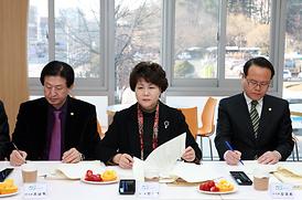 지역 국회의원, 도.시의원 초청 조찬간담회