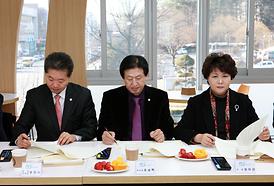 지역 국회의원, 도.시의원 초청 조찬간담회