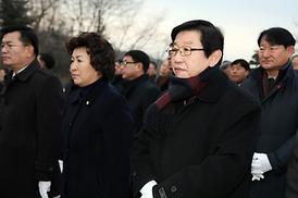 2015년 을미년 현충탑 참배