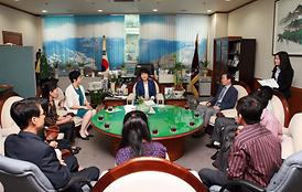 베트남 하롱베이 태권도 담당자 의회방문