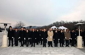 2015년 을미년 현충탑 참배