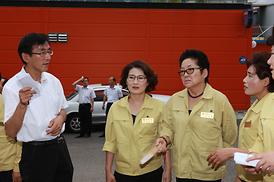 집중호우 피해지역 현장확인