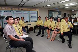 2013년 을지연습장 방문