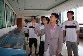 프랑스 우베흐니아주 태권도선수단 의회방문