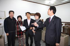 2012년도 행정사무감사 대비 주요사업장 현장확인