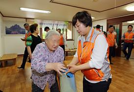 의정부시의회 자원봉사단 상반기 급식봉사 활동