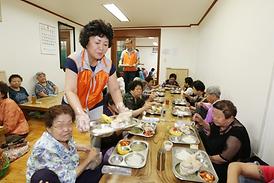 의정부시의회 자원봉사단 상반기 급식봉사 활동