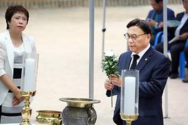 애향 공적비 제막 및 추모제