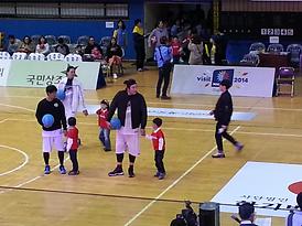 스타와 함께하는 희망농구 참석