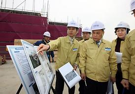 해빙기 대형공사현장 안전점검