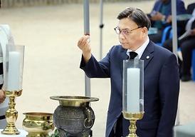 애향 공적비 제막 및 추모제