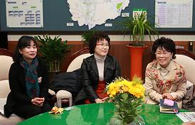 사)21세기여성정치연합 의정부시지회 의회방문