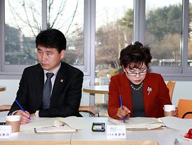 지역 국회의원, 도.시의원 초청 조찬간담회 