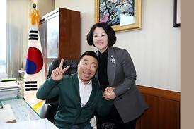 개그맨 정종철 의회방문