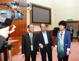 대만 신죽고등학교 의회방문