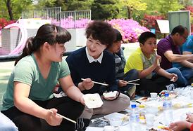 의정부시의회 자원봉사단 자원봉사