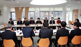 지역 국회의원, 도.시의원 초청 조찬간담회 