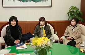 사)21세기여성정치연합 의정부시지회 의회방문