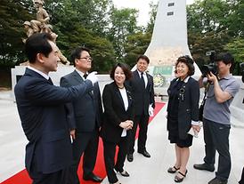 제61회 현충일 행사 ( 자일동 현충탑 참배 )