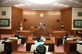 자유학기제 의회체험 프로그램 운영