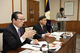 의정부시의회, 역대 의장단과의 간담회