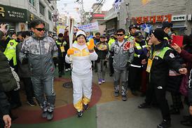 2018 평창 동계올림픽 의정부 성화 봉송 