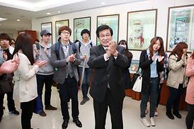 경민대학 자치행정학과 학생 의회방문