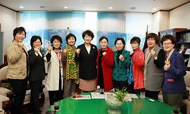 의양동 통합 여성추진위원회 의회방문