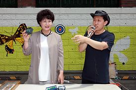 사랑해 장터 바자회 및 벽화 개장식