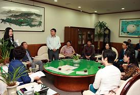 베트남 하롱베이 태권도 담당자 의회방문