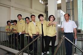 집중호우 피해지역 현장확인