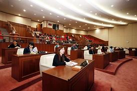 신한대 사회복지학과 의정부시의회 견학 