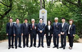 제61회 현충일 행사 ( 자일동 현충탑 참배 )