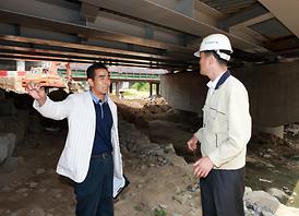 장마철 집중호우 대비 현장점검 활동