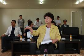 장마철 집중호우 대비 현장점검