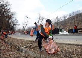 의정부시의회자원봉사단  청결 봉사활동 