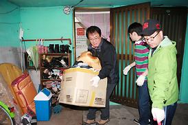 의정부시의회 자원봉사단 봉사활동