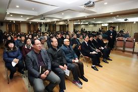 활발한 의정활동 ( 동 업무보고 청취 )