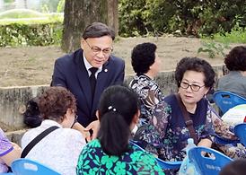 애향 공적비 제막 및 추모제