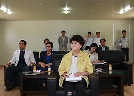 장마철 집중호우 대비 현장점검 활동