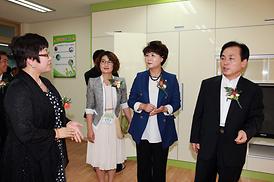 송민학교 개교기념식