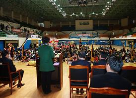 제10회 회룡시니어 전시회 및 의정부시 연합회장기 배드민턴 대회