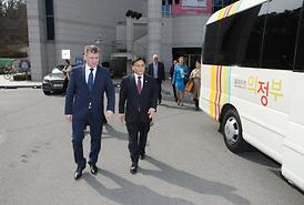 우호도시 러시아 비로비잔시 대표단 의회방문