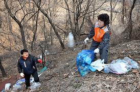 의정부시의회자원봉사단  청결 봉사활동 