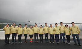 서울외곽순환고속도로 호원IC 공사현장 방문