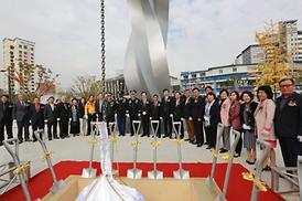 역전근린공원 조성사업 준공기념식 및 미2사단 창설 100주년 기념 타임캡슐 매설식