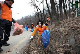 의정부시의회자원봉사단  청결 봉사활동 